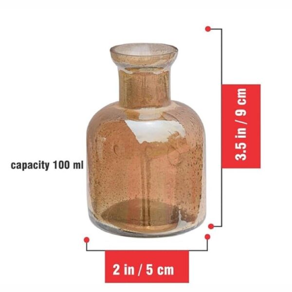 Pure Source India Glass Vase 3.5 Inch 100ml1 - LXINDIA.COM