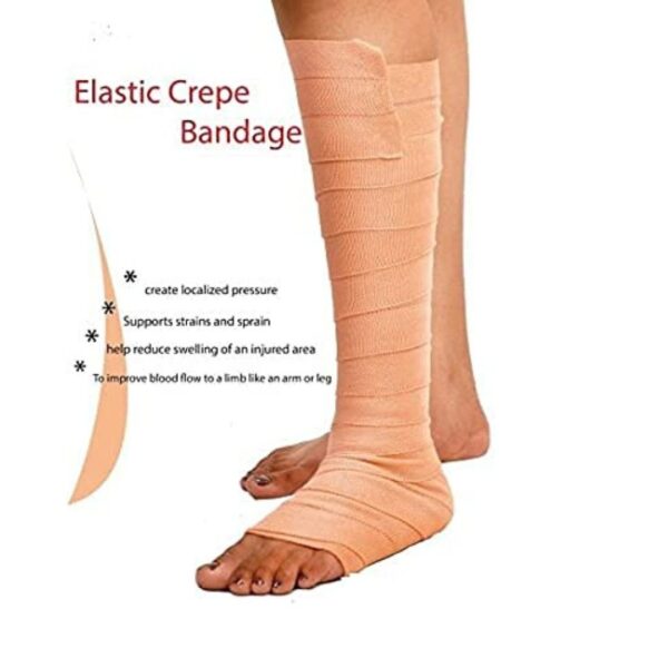 RARE OCEANS Crepe Bandage Wrist Wrap Straps Support Elastic Bandage 1 - LXINDIA.COM