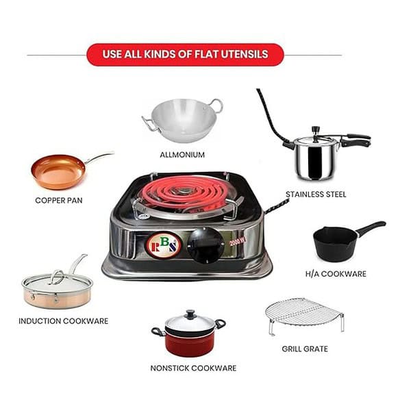 RBS Electric Stove 2000 Watt HOTMAK Coil Stove3 - LXINDIA.COM