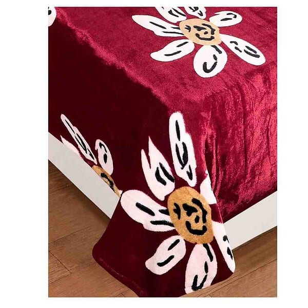 RD TREND Flannel Warm Single Bedsheet A - LXINDIA.COM