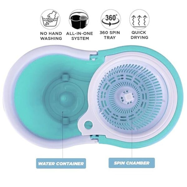 Relson Spin Mop with 2 Refill Blue2 - LXINDIA.COM