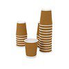 SANWALSA Brown Pack 50 Paper Disposable Ripple Cup - LXINDIA.COM