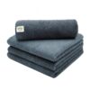 SOFTSPUN Microfiber Basic Cleaning Cloths 4 pcs 40x40 cms 280 GSM Grey - LXINDIA.COM