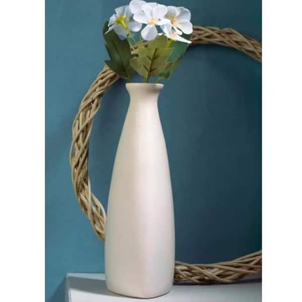 SPHINX Triangular Shape Botle Ceramic Vase - LXINDIA.COM