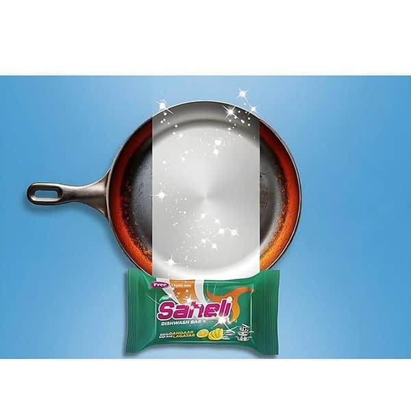 Saheli Dishwash Bar Remove Tough Grime Kills Bacteria 2 - LXINDIA.COM