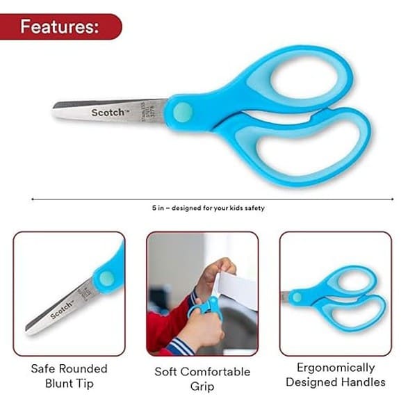 Scotch 3M Scotch Kids Scissors2 - LXINDIA.COM