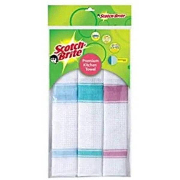 Scotch Brite Premium kitchen towel set of 3 - LXINDIA.COM