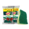 Scotch Brite Scrub Sponge for Utensil Cleaning Kitchen scrubber with sponge - LXINDIA.COM