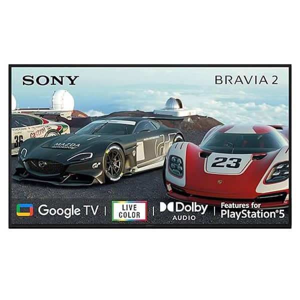 Sony 139 cm 55 inches BRAVIA 2 4K Ultra HD Smart LED Google TV Black - LXINDIA.COM