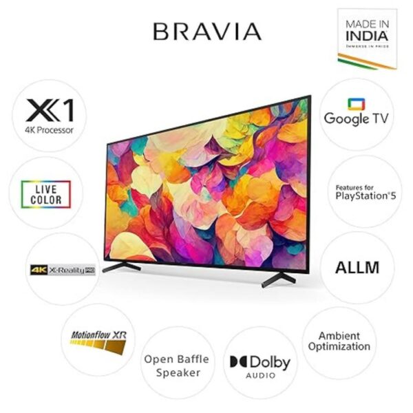 Sony Bravia 139 cm 55 inches 4K Ultra HD Smart LED Google TV Black1 - LXINDIA.COM