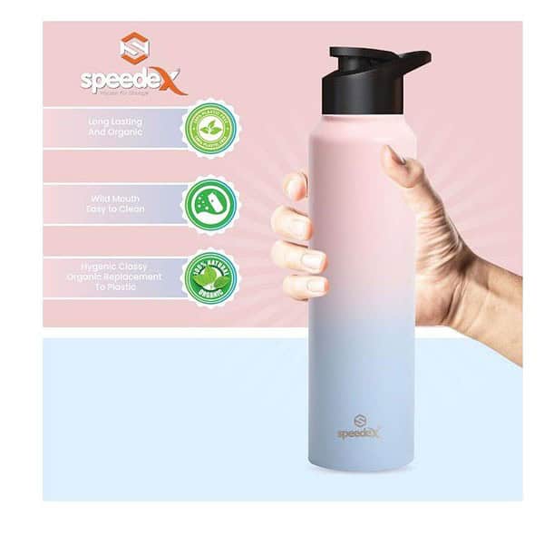 Speedex 1 Litre Stainless Steel Water Bottle A - LXINDIA.COM