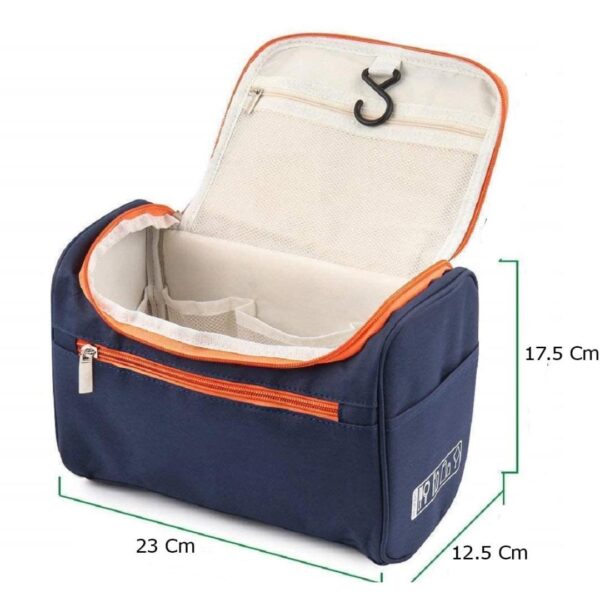 Styleys Hanging Travel Toiletry Bag Navy Blue S16221 - LXINDIA.COM