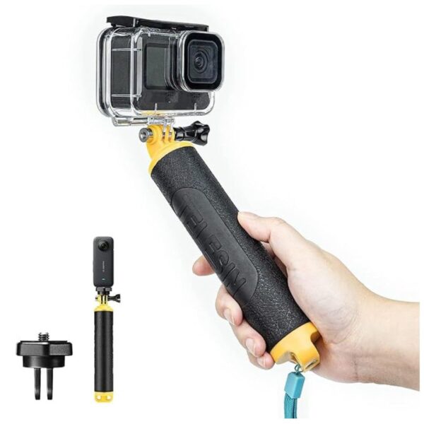 TELESIN Floating Hand Grip Underwater Selfie Sick 1 - LXINDIA.COM