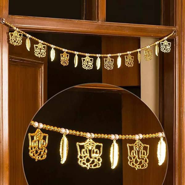 TIED RIBBONS Torans for Main Door Wall Hanging Bandhanwar Multicolor 1 - LXINDIA.COM