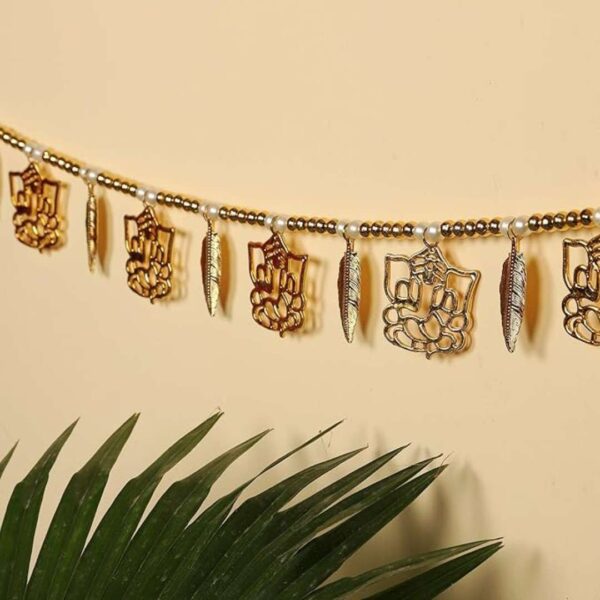 TIED RIBBONS Torans for Main Door Wall Hanging Bandhanwar Multicolor - LXINDIA.COM