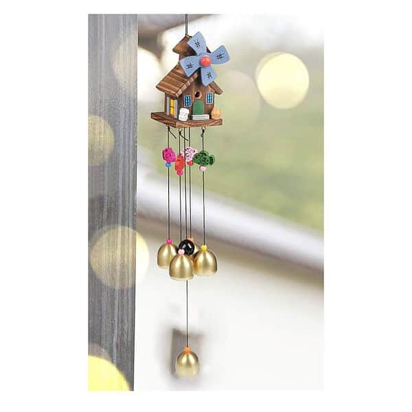 TIMESETL Wood Coper Wind Chime for Home Bedroom Balcony garden Etc for Decorate Item - LXINDIA.COM