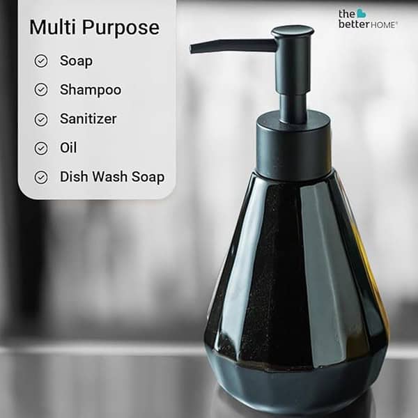 The Better Home Ceramic Soap Dispenser for Bathroom 250ML3 - LXINDIA.COM