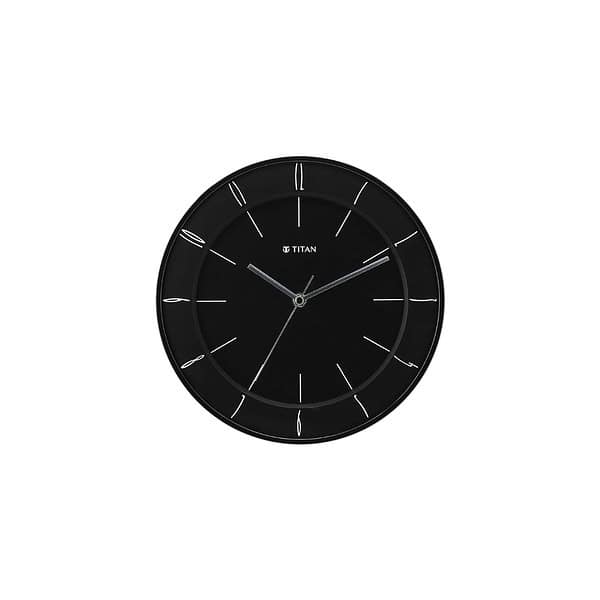 Titan Contemporary Wall Clock with Domed Glass - LXINDIA.COM