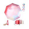 Topzeal Umbrella Automatic Open Mini Folding Compact Umbrella Pink - LXINDIA.COM