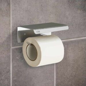 USF Stainless Steel 304 Grade Toilet Paper Holder for Bathroom Chrome - LXINDIA.COM