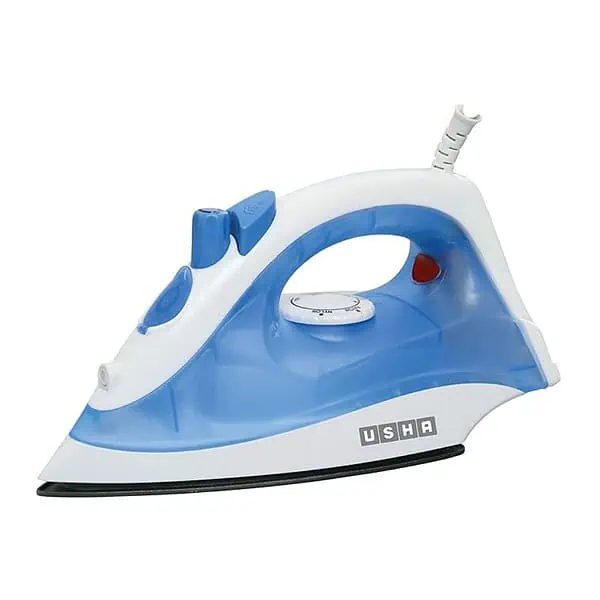 USHA Steam Pro SI 3713 1300 W Cloth Irons White and Blue - LXINDIA.COM