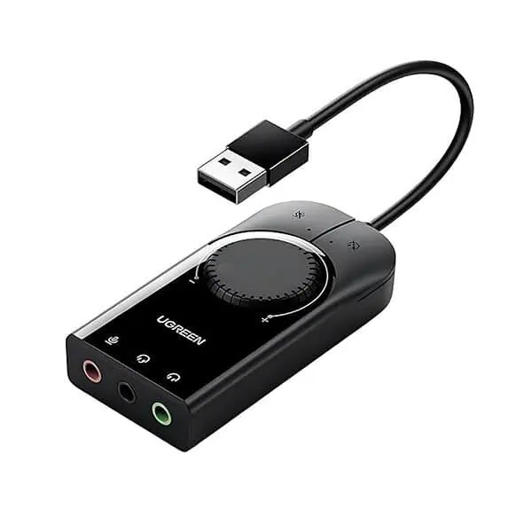 Ugreen USB Audio Adapter External Stereo Sound Card - LXINDIA.COM