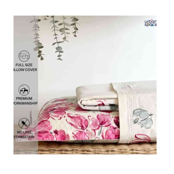 Urban Space Serene Cotton Bedsheet for King Bed C - LXINDIA.COM