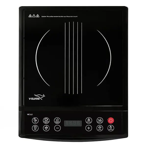 V Guard VIC 1.2 1200 Watt Electric Induction Stove - LXINDIA.COM