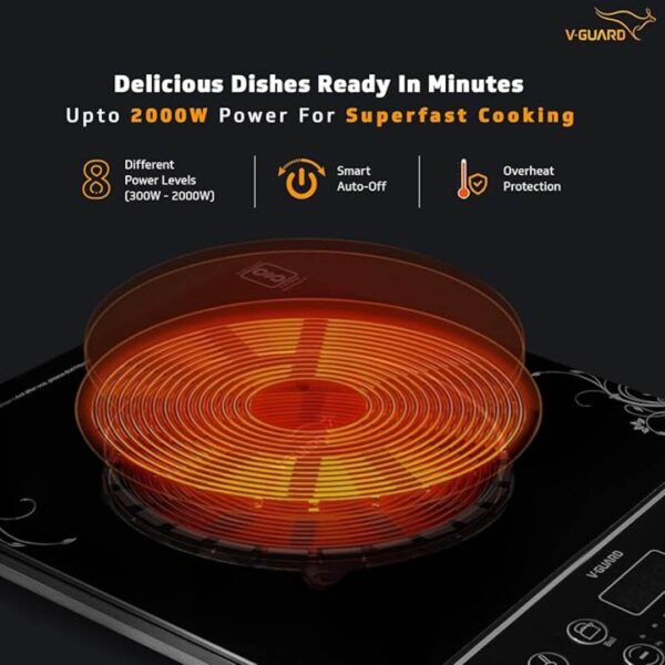 V Guard VIC 25 Induction Cooktop 2000 Watt 2 - LXINDIA.COM