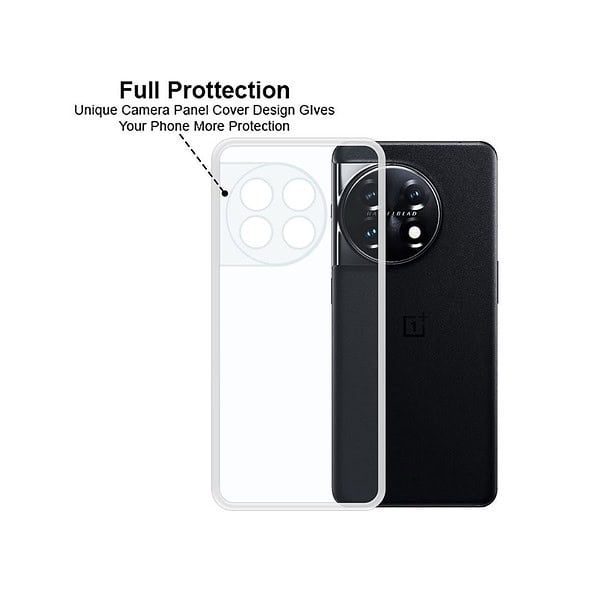 VIDO Transparent Back Case Cover for OnePlus 11R 5G A - LXINDIA.COM