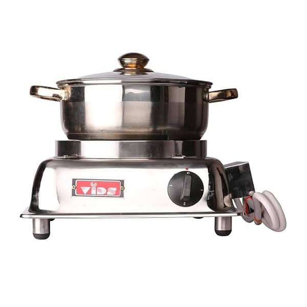 VIDS 2050 watt Powerful Electric Coil Stove Heavy Duty Copper Wire with 15 Amp Power Plug3 - LXINDIA.COM