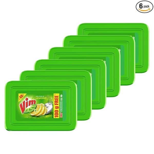 VIM Dishwash Bar Tub Lemon 3600 g - LXINDIA.COM