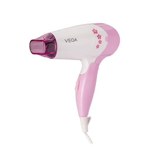 Vega Insta Glam Foldable 1000 Watts Hair Dryer VHDH 20 - LXINDIA.COM