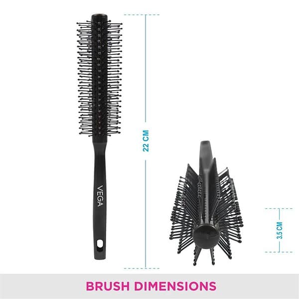 Vega Round Hair Brush All Hair Types R3 RB2 - LXINDIA.COM