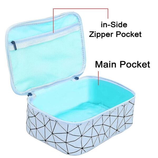 Vibgyor Multipurpose Toiletry Bag Sky Blue2 - LXINDIA.COM