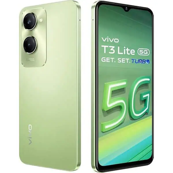 Vivo T3 Lite 5G Smartphone Vibrant Green 4GB Ram 128GB Storage 3 - LXINDIA.COM