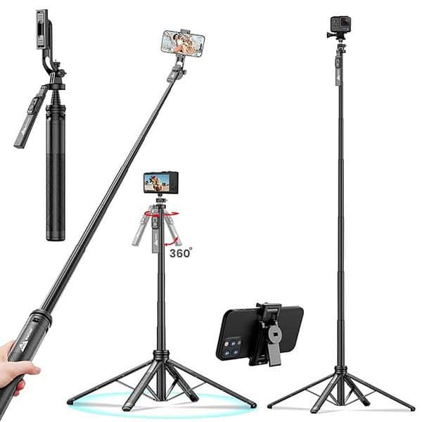 WeCool S7 Selfie Stick with tripod stand - LXINDIA.COM