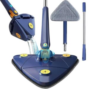 ZELTREX 360 Degree Multi Functional rotatable Triangle mop with Long Handle rotatable - LXINDIA.COM