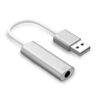 ZORBES USB Sound Card USB to 3.5mm Jack Audio Adapter - LXINDIA.COM