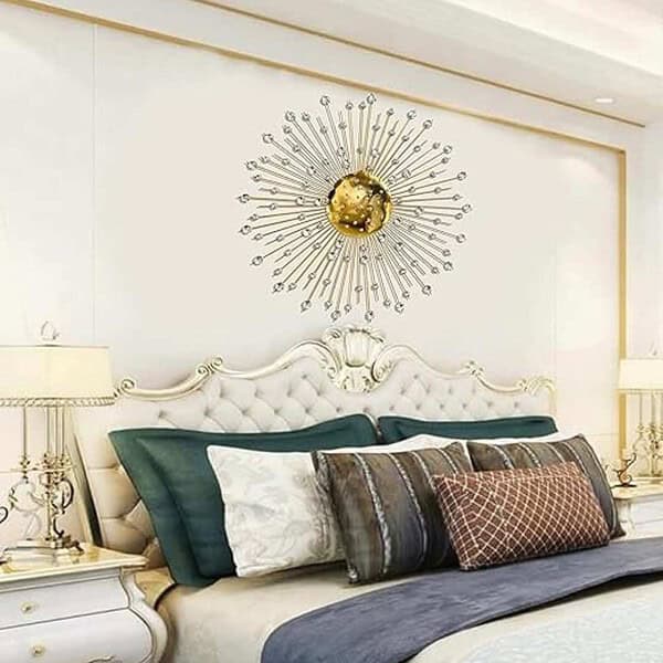 ZOVE Modern Handcrafted Luxury Metal Wall Decor Perfect For Living Room 1 - LXINDIA.COM