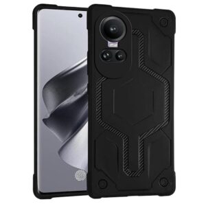 Zapcase Back Case Cover for Oppo Reno 10 5G Black - LXINDIA.COM