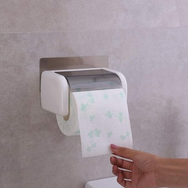 Zollyss Magic Sticker Series Toilet Paper Holder for Bathroom1 - LXINDIA.COM