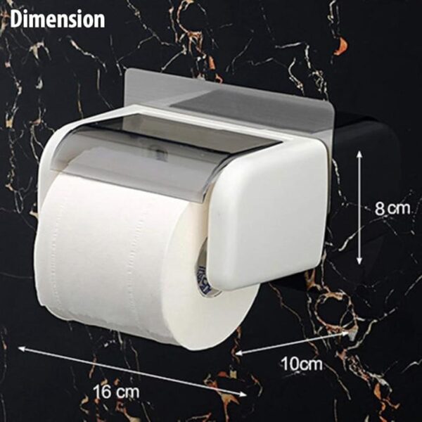 Zollyss Magic Sticker Series Toilet Paper Holder for Bathroom3 - LXINDIA.COM