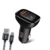 boAt Dual Port Qc Pd 24W Fast Car Charger with 24W Fast Pd Charging and 18W Qc Charging - LXINDIA.COM