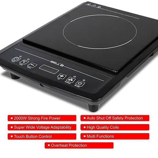 iBELL CROWN SLIM50 Induction Cooktop 2000W 2 - LXINDIA.COM