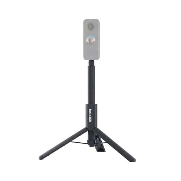 insta360 Selfie Stick With Built in with Tripod Black1 - LXINDIA.COM