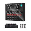 kh V8 Sound Card Sound Effects Board for Podcast Equipment Bundle - LXINDIA.COM