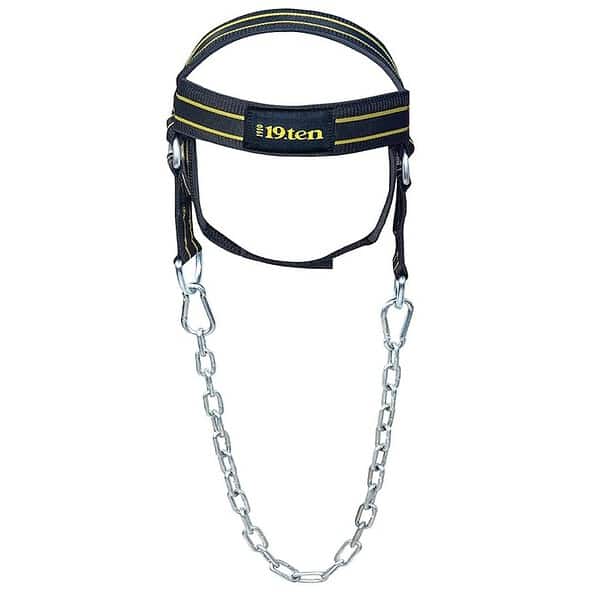 19.ten Neck And Head Strengthening Weight Harness Padded Strap Harness Yellow Line - LXINDIA.COM