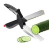 2 in 1 Stainless Steel Multi Functional Kitchen Smart Clever Cutter Knife B - LXINDIA.COM