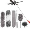 5PCS Microfiber Duster with Extension Pole Qolixs Feather Duster - LXINDIA.COM